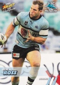 2008 Select NRL Champions #47 Ben Ross Front